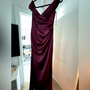 Maroon/Wine color dress